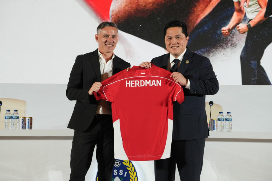 Erick Thohir Serukan Persatuan, Era Baru Timnas Indonesia Bersama John Herdman dan Cesar Meylan