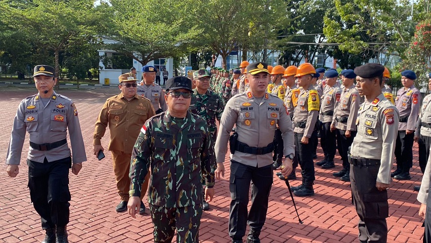 Kubu Raya Perketat Kesiapsiagaan Karhutla, Bupati Pimpin Apel Siaga Lintas Sektor